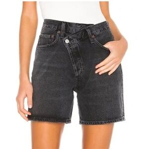 AGOLDE criss cross Shorts